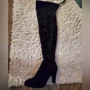 Like new. worn once. Ami Kendall Black high heel boots. Women’s size 10 Ami $16